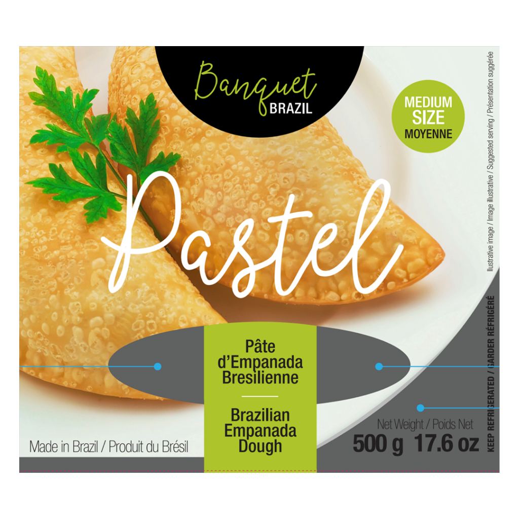 Banquet Brazil Pastel/Empanada MEDIUM dough 500g