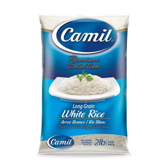 Camil White Rice 2lbs Arroz branco 907g