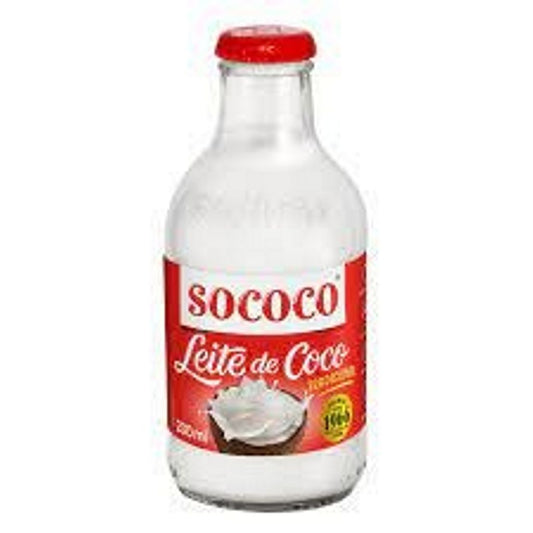 Sococo Traditional coconut milk 200ml vidro Leite de Coco