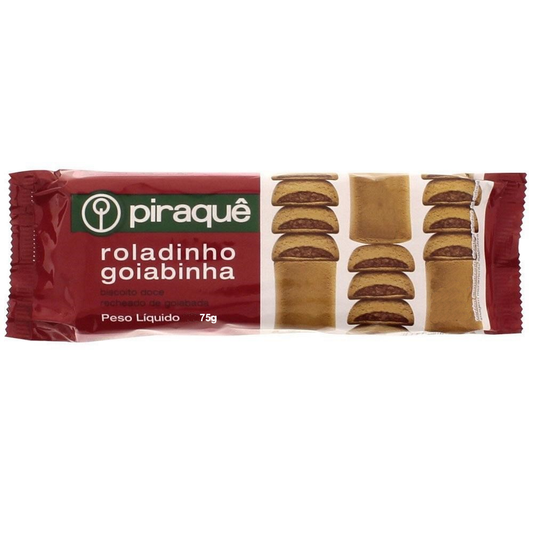 Piraque Biscoito Goiabinha 75g