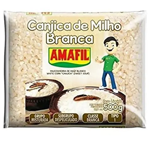 Canjica Branca Amafil 500g