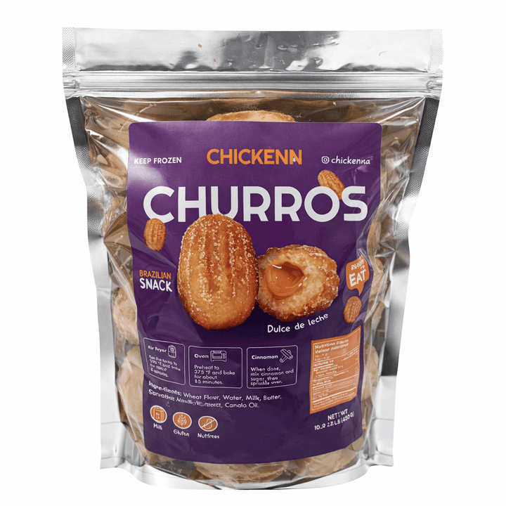 Chickenin mini churros doce de leite 450g