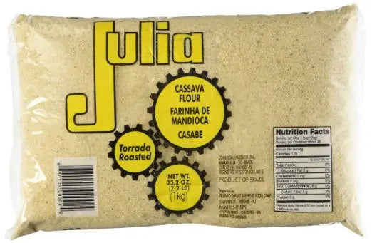Farinha de Mandioca Torrada Julia 1kg