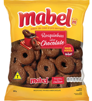 Rosquinha de chocolate Mabel