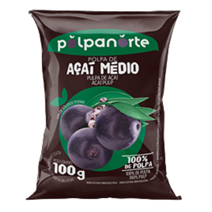 Polpa de Açaí Médio 100g - MEDIUM AÇAI PULP 100G
