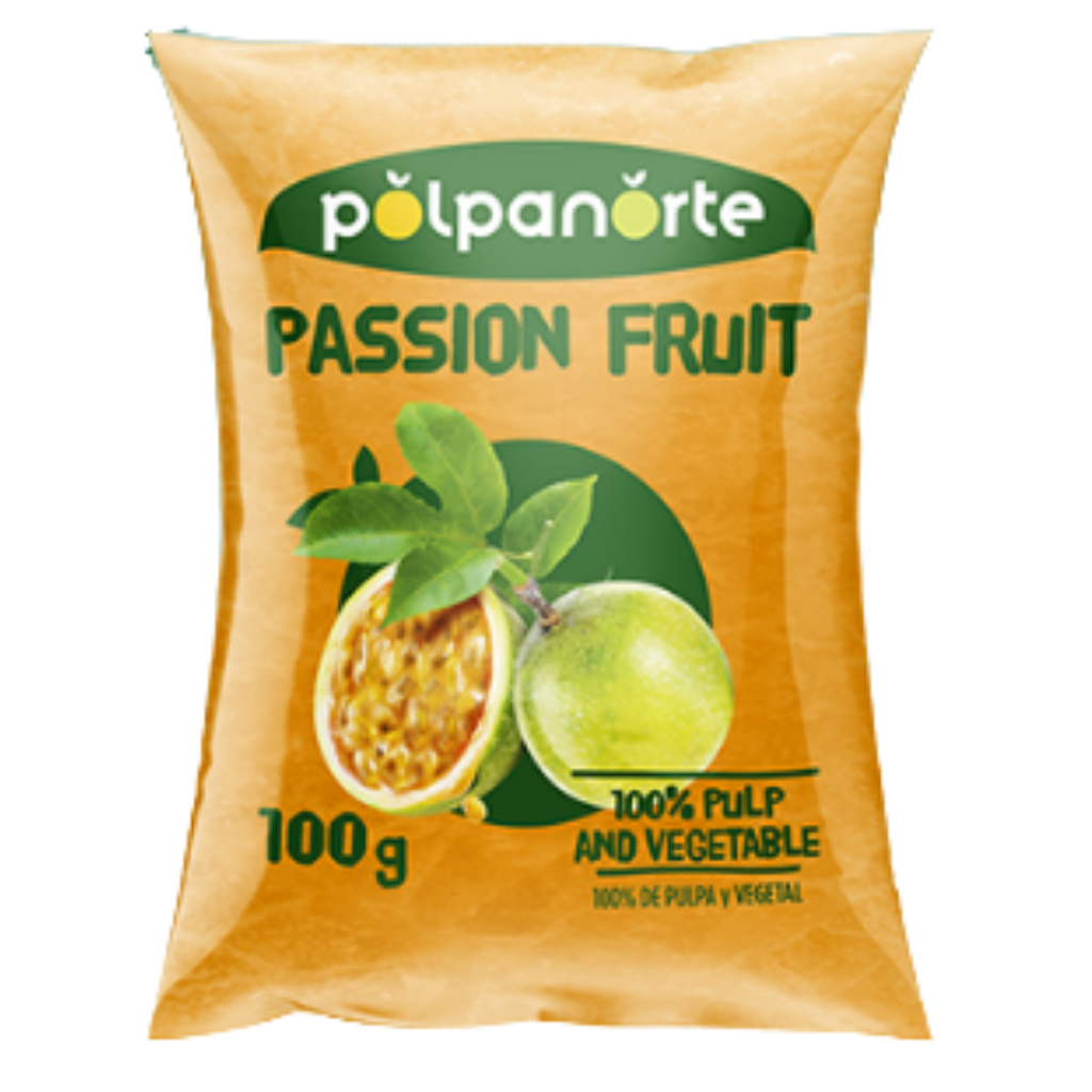 Polpa de Maracujá 100g - PASSION FRUIT PULP 100G