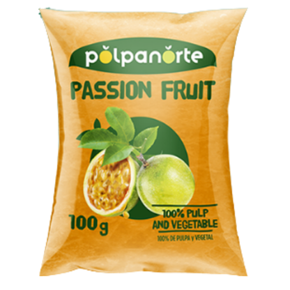 Polpa de Maracujá 100g - PASSION FRUIT PULP 100G